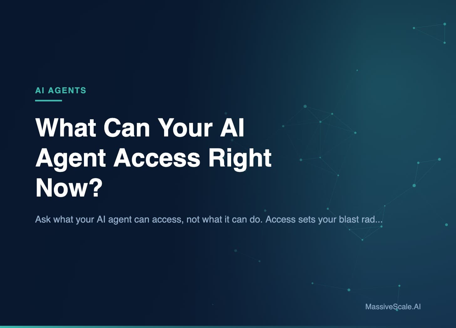 Hero: What Can Your AI Agent Access Right Now?